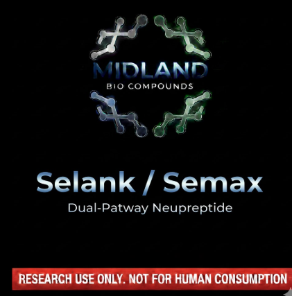 Dual-Pathway Neuropeptide Solution (Semax 10mg / Selank 10mg) – Research