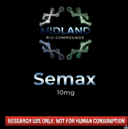 Semax 10mg (ACTH 4-10 Fragment) | Neuropeptide