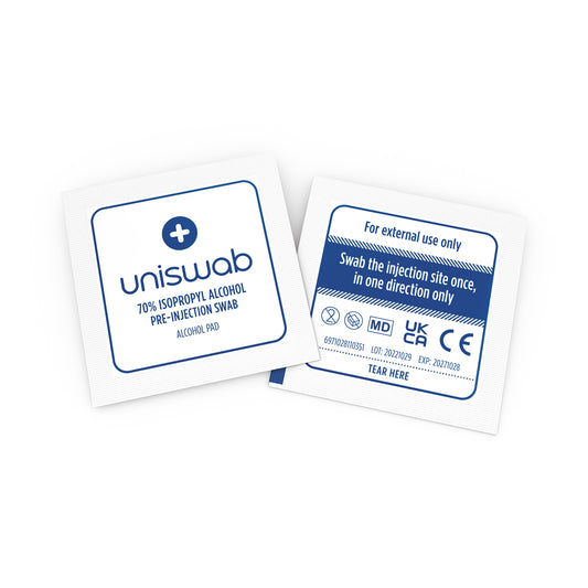 Uniswab Alcohol Swabs 100pack